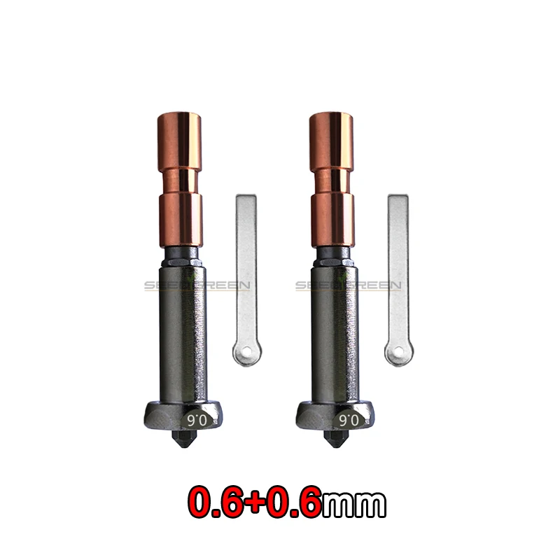 Neu verbesserte Düse für Anycubic Kobra 3 Max. Kehle Kobra 3 Max Combo Düse 0,4 mm 0,6 mm 0,8 mm schnelle Erwärmung