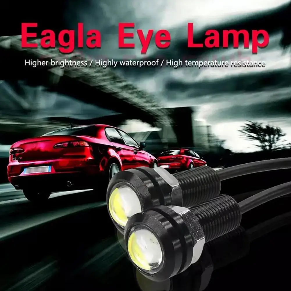 

12V LED Eagle Eye DRL 18mm High Power SMD Daytime Running Car Fog Reverse Signal Parking Bulb Turn Light Lamp Backup M5J3