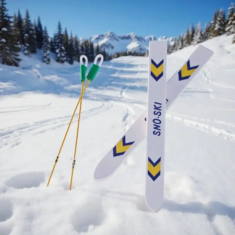 مجموعة هدايا للأطفال؛ لوح تزلج مصغر لبيت الدمى؛ ديكور مشهد عيد الميلاد الخشبي؛ ملحقات عيد الميلاد لبيت الدمى