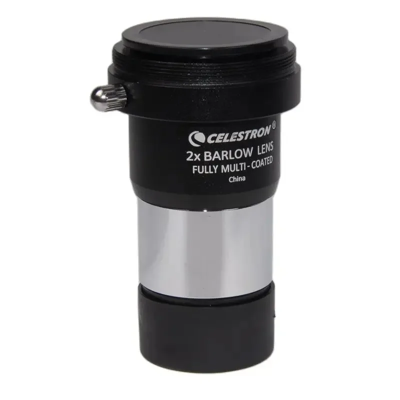 Celestron 2x Barlow Eyepiece 1.25 Inch Telescope Accessory Inserts Dual Diagonal Lens for Enhanced Stargazing And