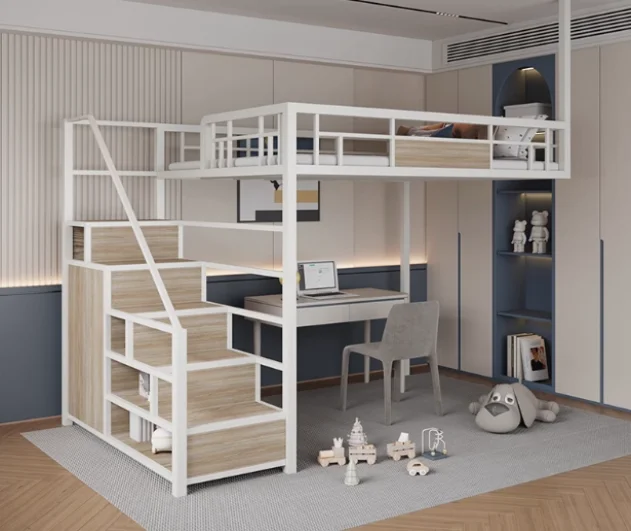 

Hotel Hostel Use Metal Bunk Bed Frame Steel Double Decker Metal Loft Bunk Bed Modern Metal Loft Bunk Bed With Storage