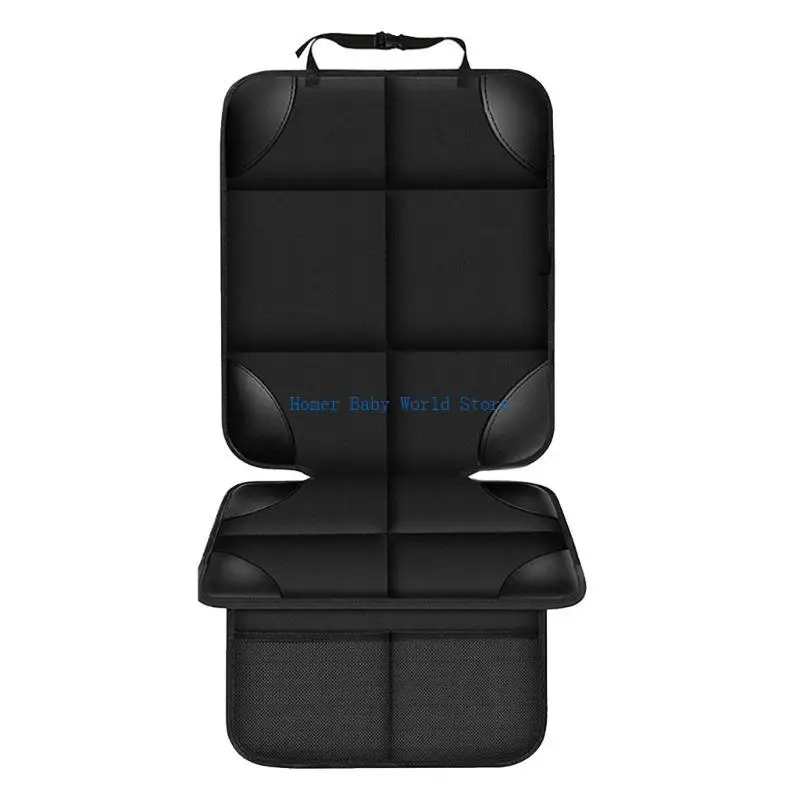 B2QD وسادة أمان للسيارة للأطفال، غطاء مقعد غير قابل للانزلاق، جزء مركبات قابل للفصل