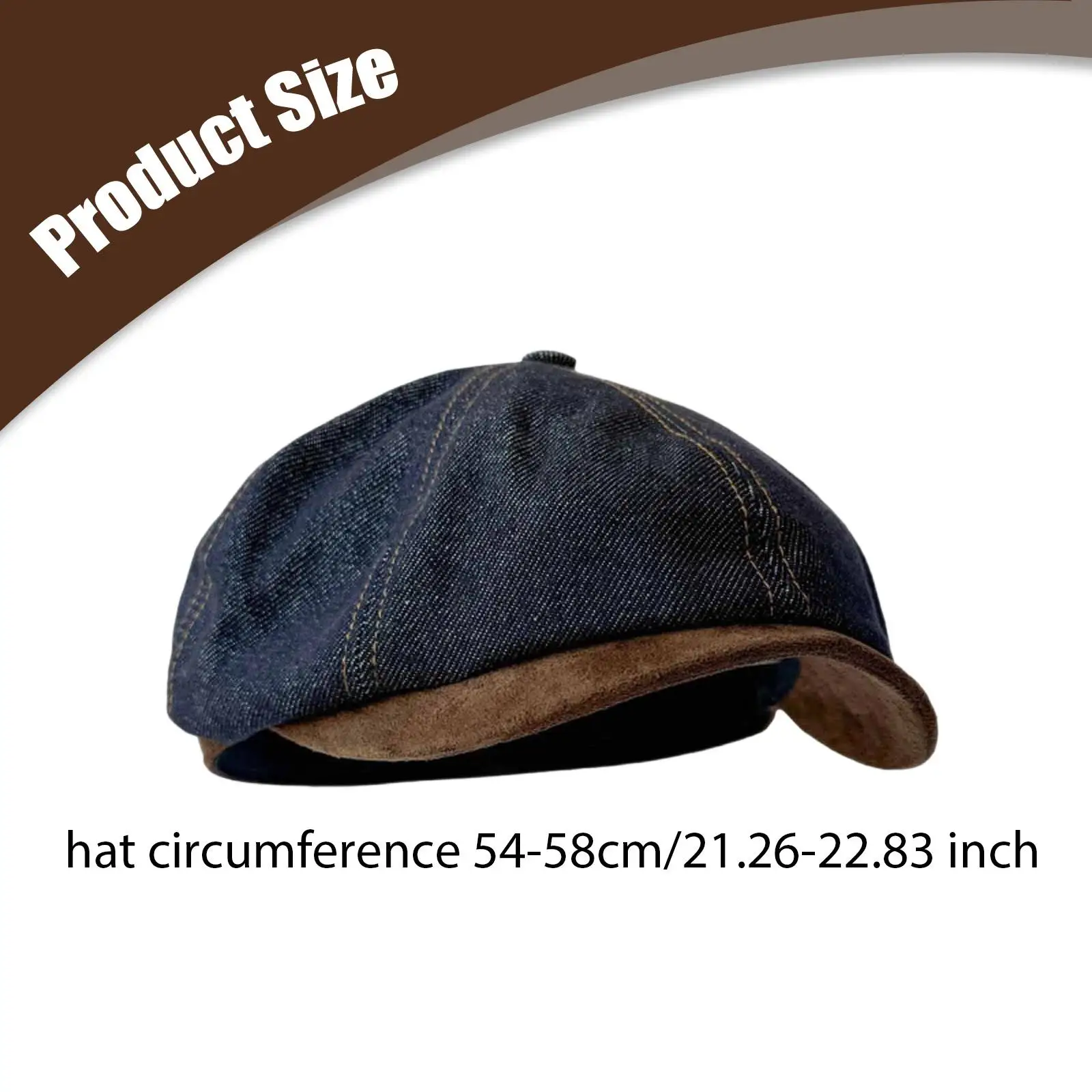 قبعة نسائية لموزع الصحف مريحة لرياضة الجولف وأعياد الميلاد والسفر في أعياد الميلاد #1