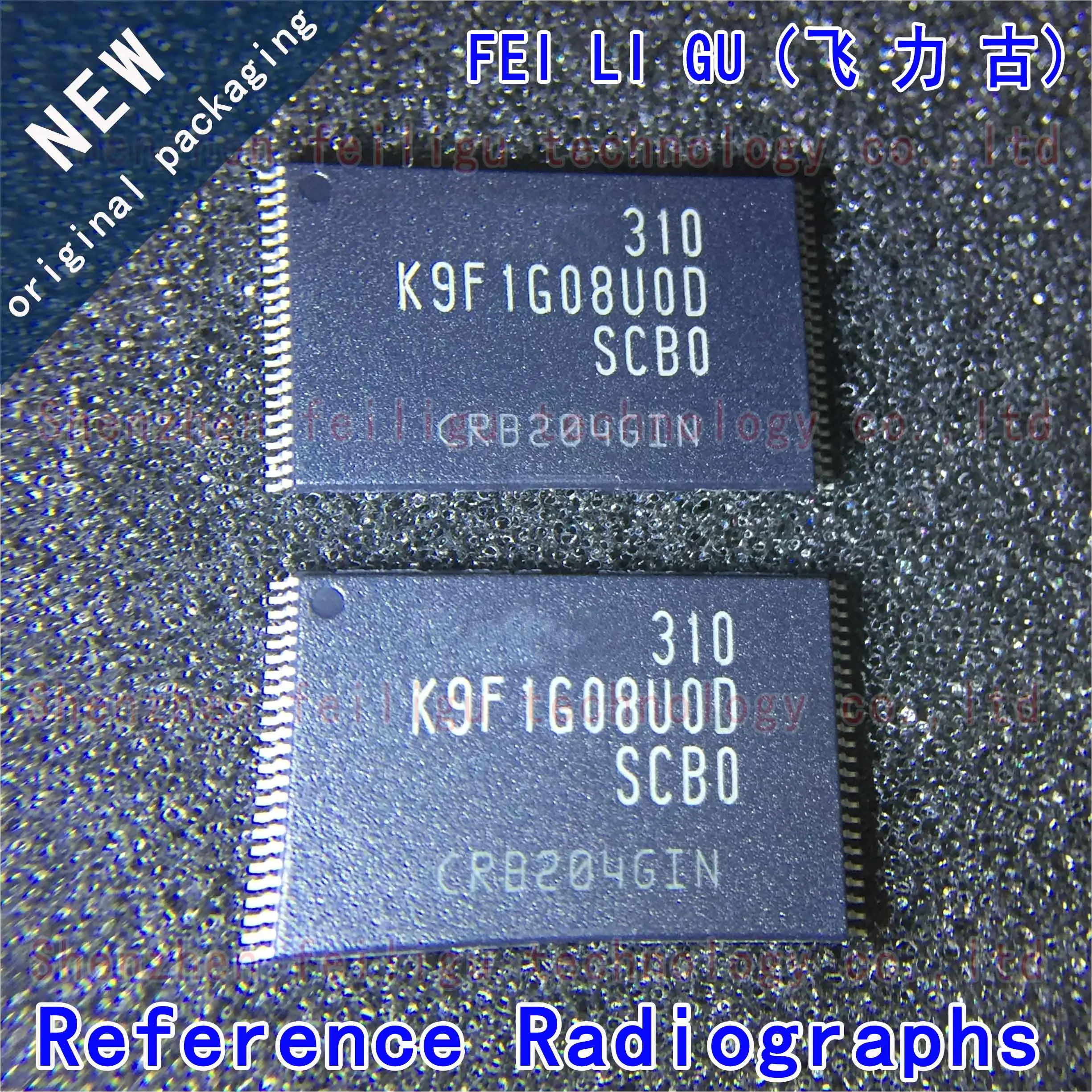 1~30PCS 100% New Original K9F1G08U0D-SCB0 K9F1G08U0D-SCBO Package:TSSOP48 Flash Memory Chip