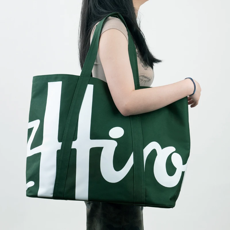 

zHiroads Large Capacity Women's Canvas Bag Fashion Reusable Shopping Shoulder Bag High Quality Cotton Canvas Handbag Tote Bag