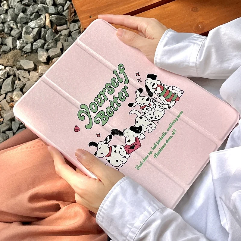 

Dalmatian-iPad Protective Cover, Air4/5 Tablet with Pen Slot, 10.9 Pro11 Acrylic 10.5 inch, mini6 30% off, 9.7/10.2 inch