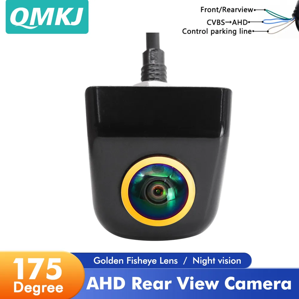 

175 degrees AHD 1280*720 Fisheye Rear View Camera For LADA VESTA SW/VESTA SW CROSS/VESTA SPORT Car Reverse Parking Accessories