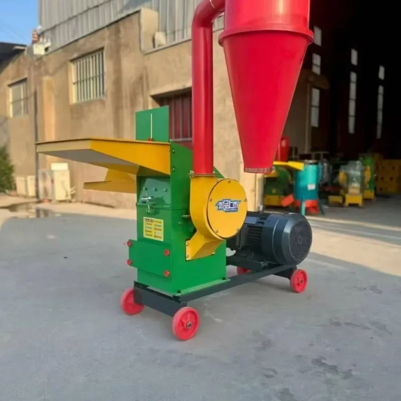 

【2026】Высокоэффективная молотковая мельница для корма для животных, дробилка, шлифовальный станок для зерна домашнего скота для продажи