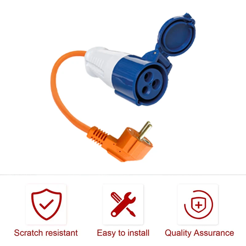 1Pc Eu Plug To 16A …