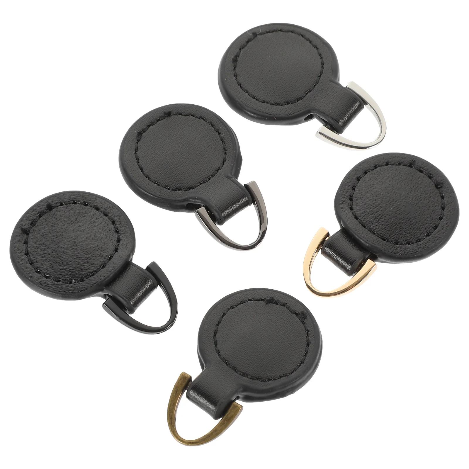 

5pcs Zipper Pull Tab Replacement Backpack Luggage Bag Zipper Head Repair Kit Durable Diy Clothing Accessories Fixer