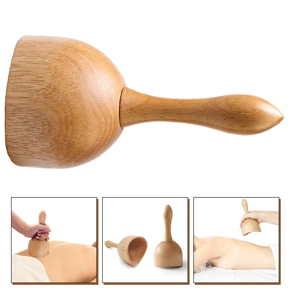 

2Pcs Gua Sha Massage Tools Brown Creative Shape Easy Hold Non Slip Body Care Massager for Unblocking Scraping Therapy Cupping