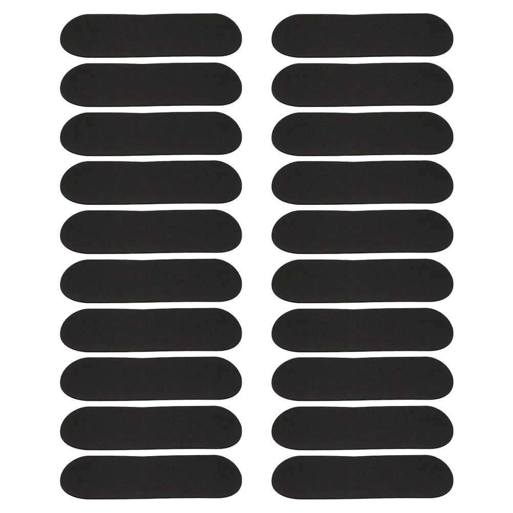 

20 шт., скейтборд для пальцев, черные пенопластовые нескользящие подушечки, лента, аксессуары для скейтборда, гриф, анти-