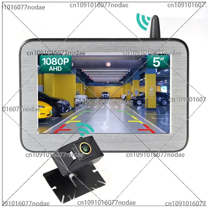 Wireless 5 Inch IPS Screen Parking AHD 1920x1080P Transmitter HD Rear View for Truck Bus Car Vehicle Night Vision