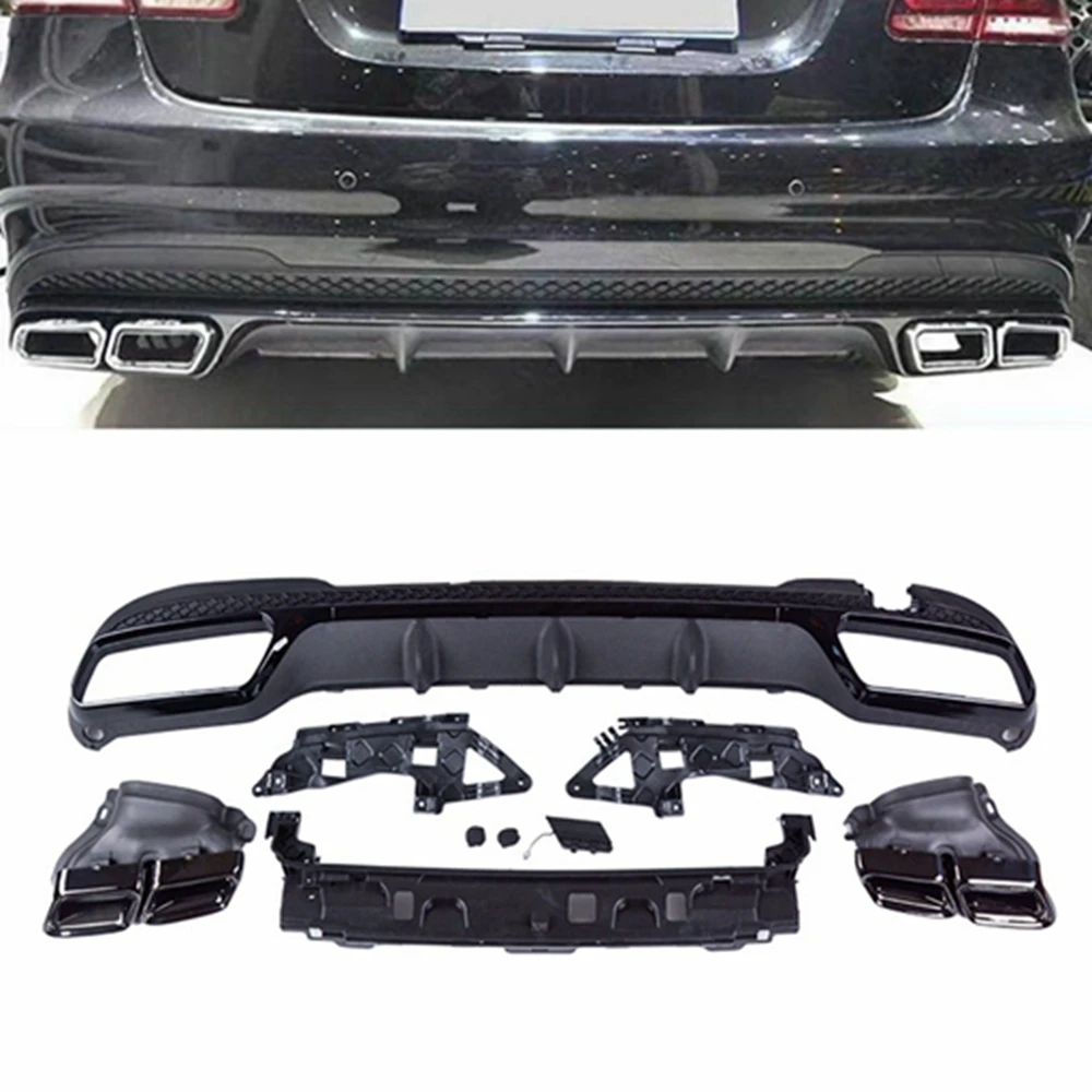 

Suitable for 14-15 Mercedes Benz E-Class W212 modified AMG rear lip throat sports version small surround kit