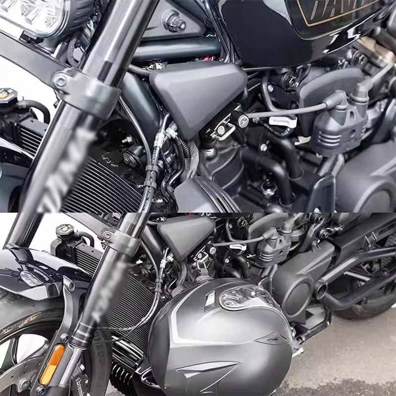 Motorcycle Accessories Helmet Lock Helmet Anti-theft Safety Lock Fit For HARLEY SportsterS RH1250S 2021- Side Metal Hook Lock