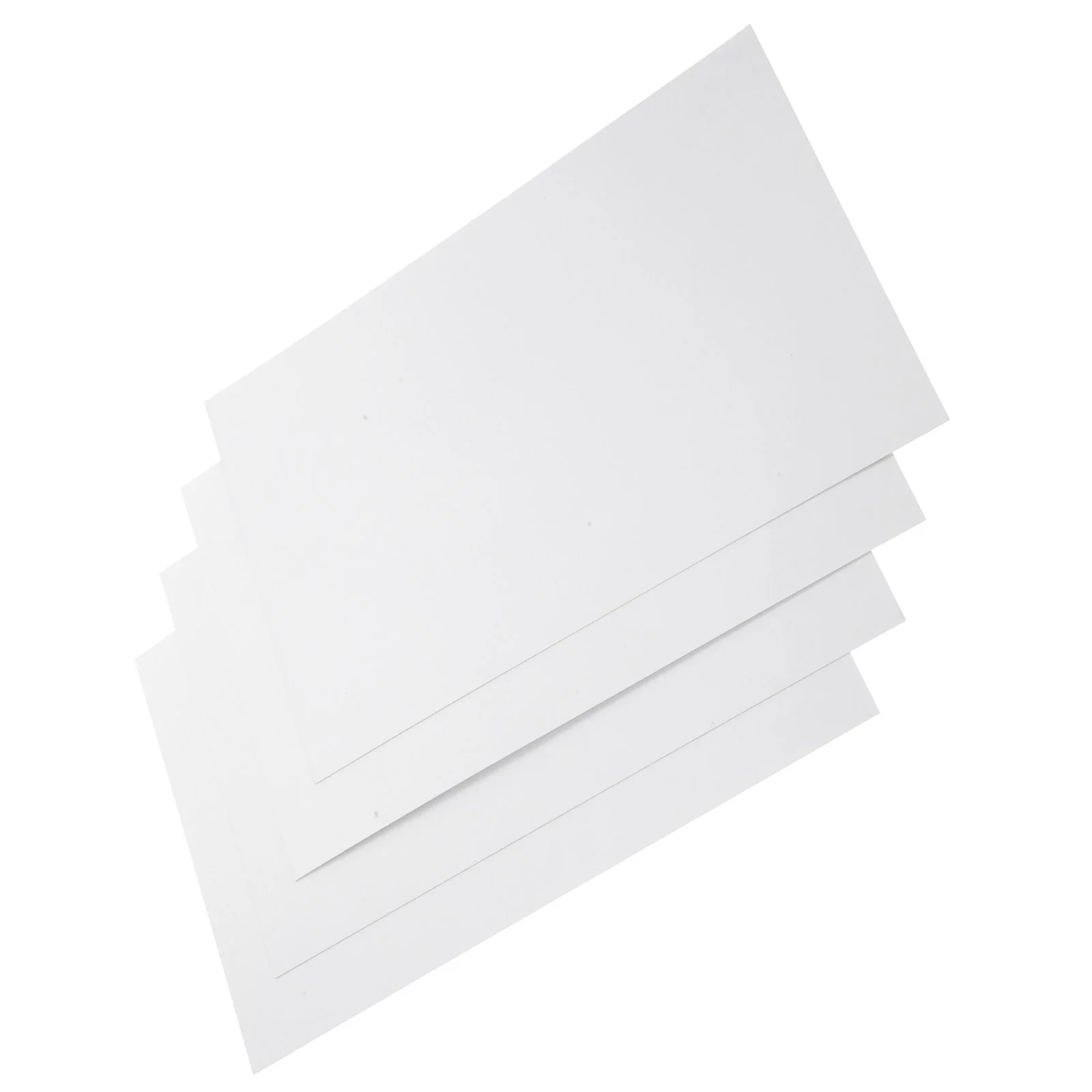 4 Pcs Pure White Aluminum Plate Sublimation Blank Flag Flags Sign Blanks Items Photo Frame Metal The