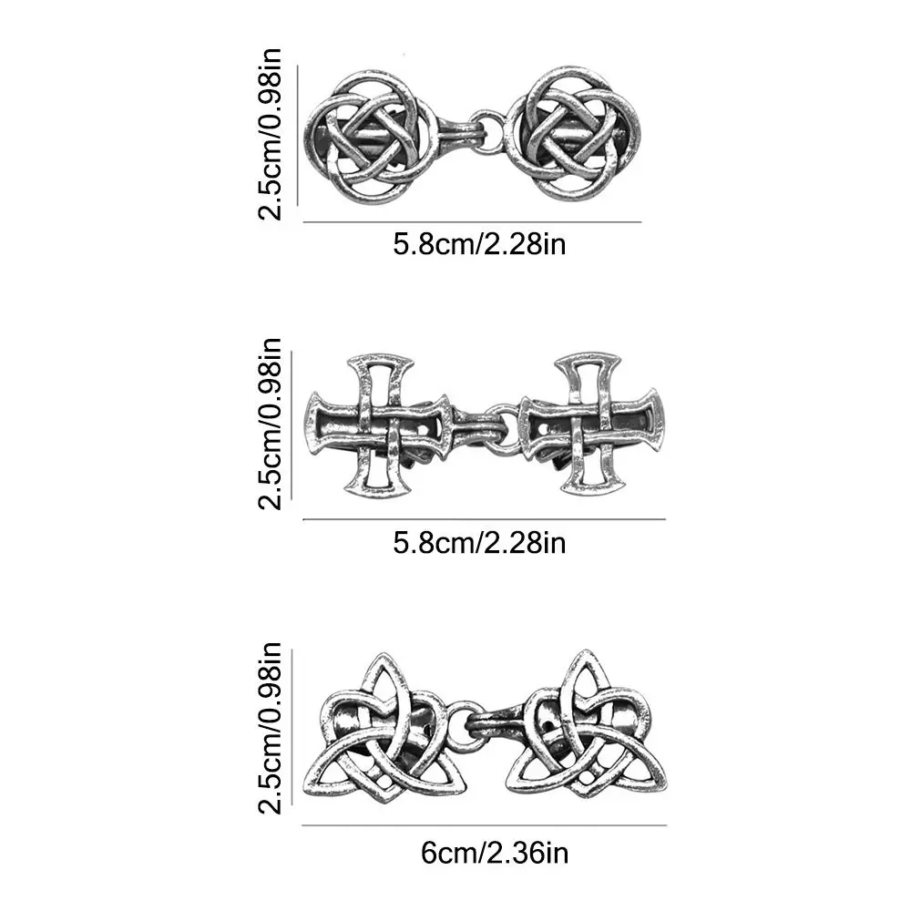 New Design Multifunctional Clip Cardigan Clip Silver Color Vintage Style Clip Clasps Sweater Blouse Pin