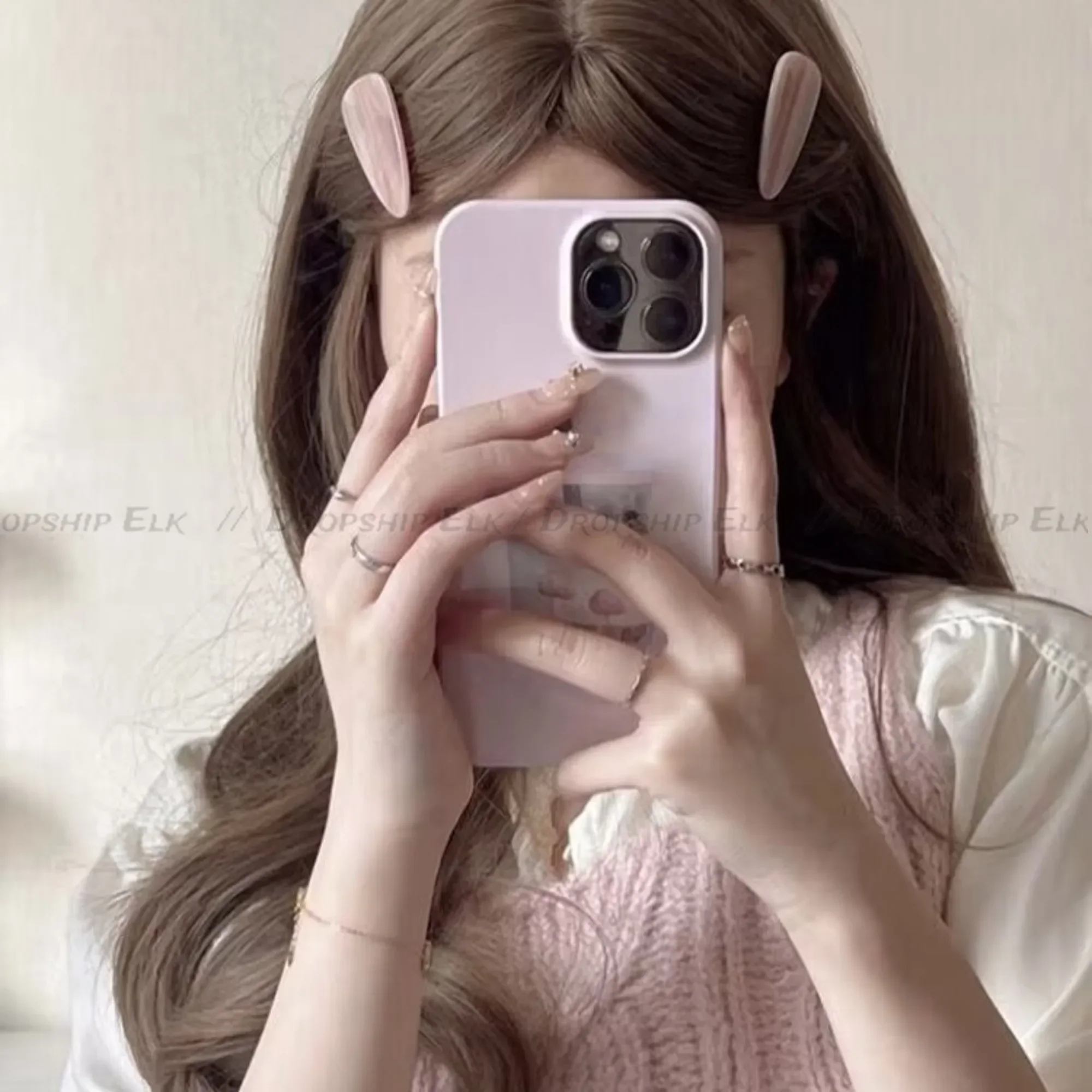 Novos grampos de cabelo bonitos acetato pequenos presilhas geométricas simples cor pastel grampos de cabelo coreano ins acessórios femininos pinos laterais