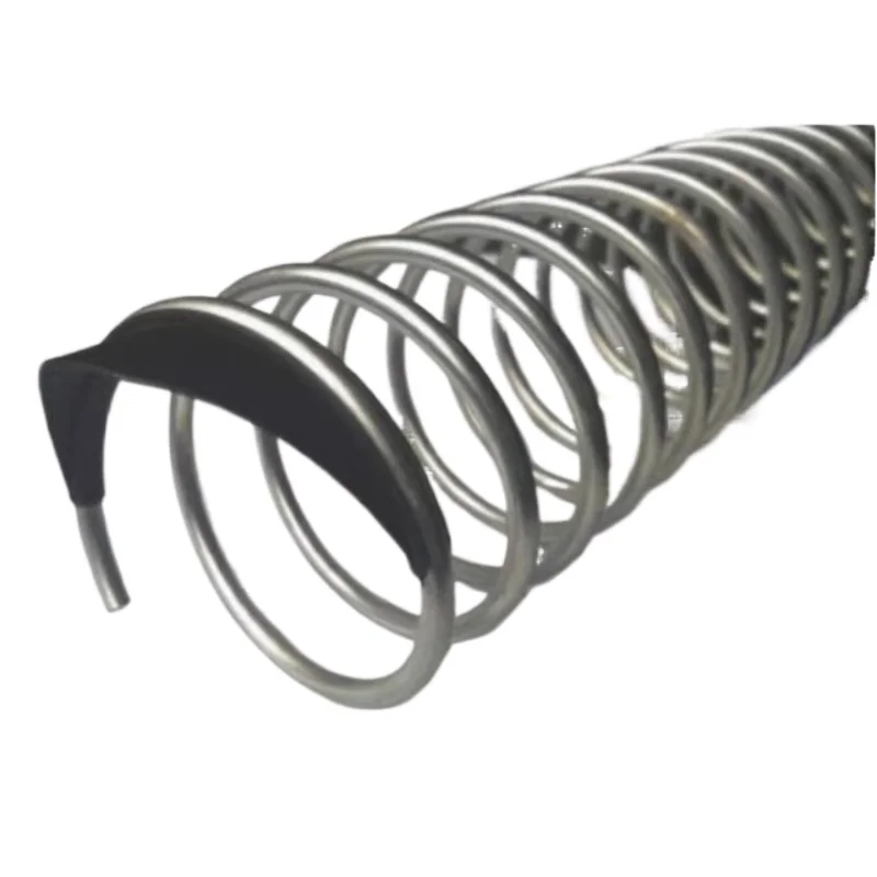 5/50/100pcs Spring Cargo Path Plastic Scraper for Snack Vending Machines Spiral Product Pusher Spring Plastic Black/White