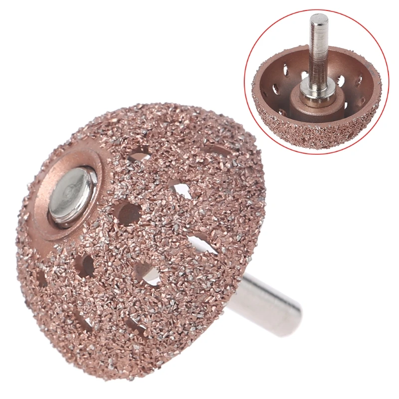 Buffing Wheel Rasp Cup with Arbor Adaptor Wheel Grinding Head Professional Repair Tool