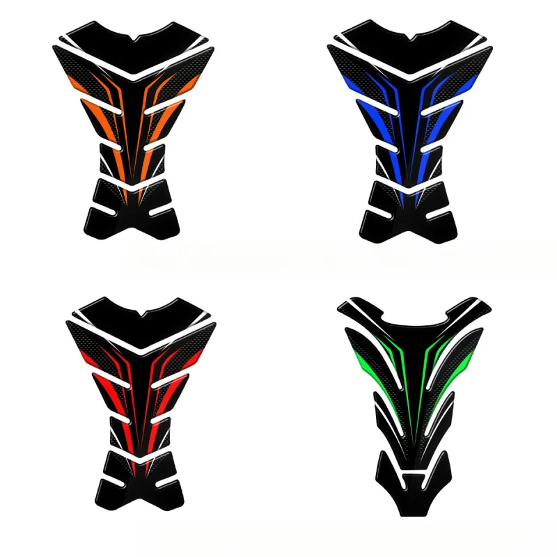 3D Motorcycle Tank Pad Protector Sticker Fish Bone Decal for BMW F800ST F650GS F700GS K1200S K1200R SPORT R1200ST HP2 Megamoto