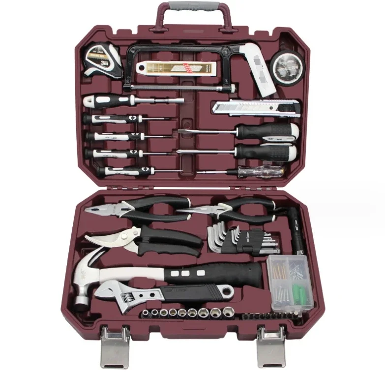 128 pcs Multi-functional OEM  Tool Kit Hand Tools Set Hardware Mechanic Hand Wrench Hand Tool Sets