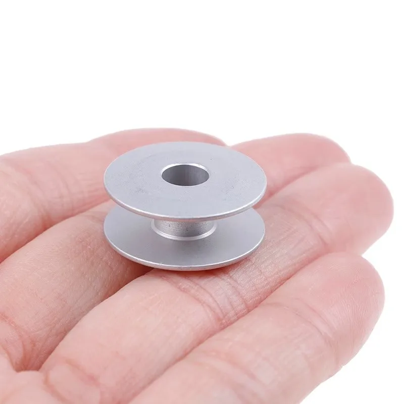 87 pcs Aluminum Sewing Bobbins with Aluminum Anti-Oxidation, ideal for Computerized Flatbed and Garment Production