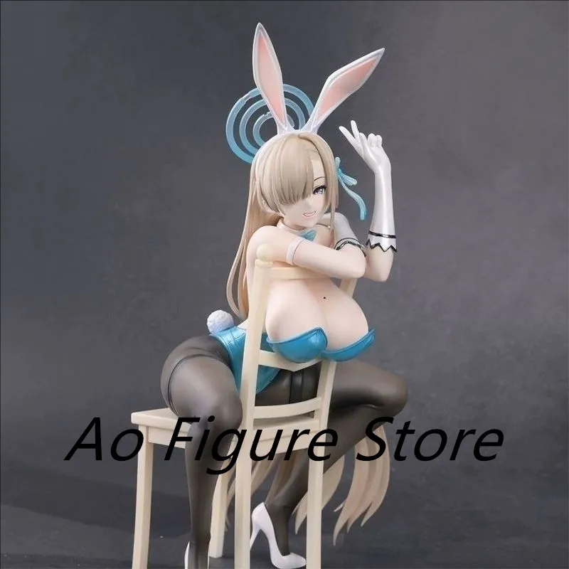 

21 см NSFW японское аниме синий архив Ichinose Asuna Bunny ver аниме девушка ПВХ фигурка модель кукла игрушка подарки