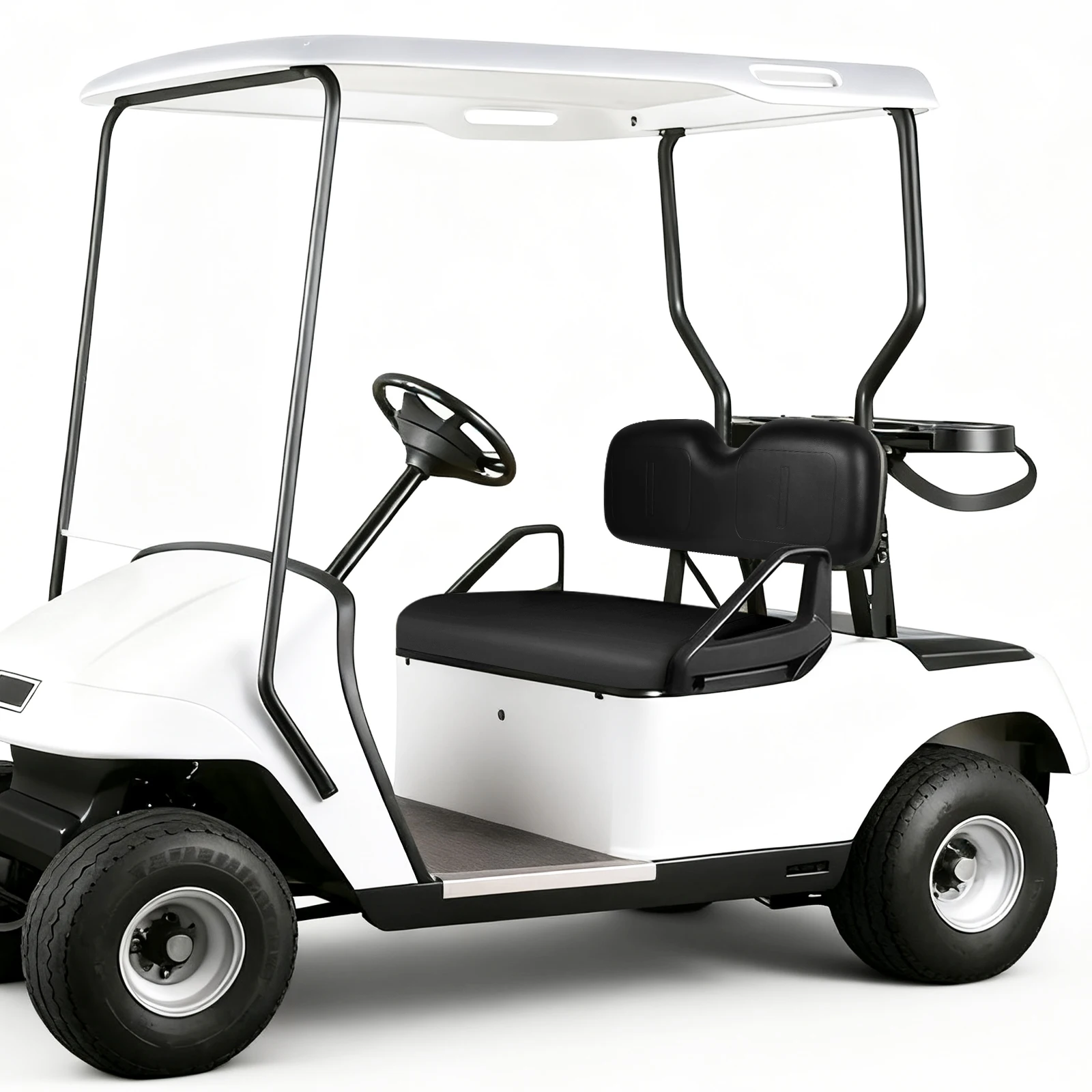 EZGO TXT 메달리스트 1994-2013 모델용 골프 카트 앞좌석 교체 쿠션, 앞좌석 등받이 및 좌석 바닥 쿠션 조립 키트