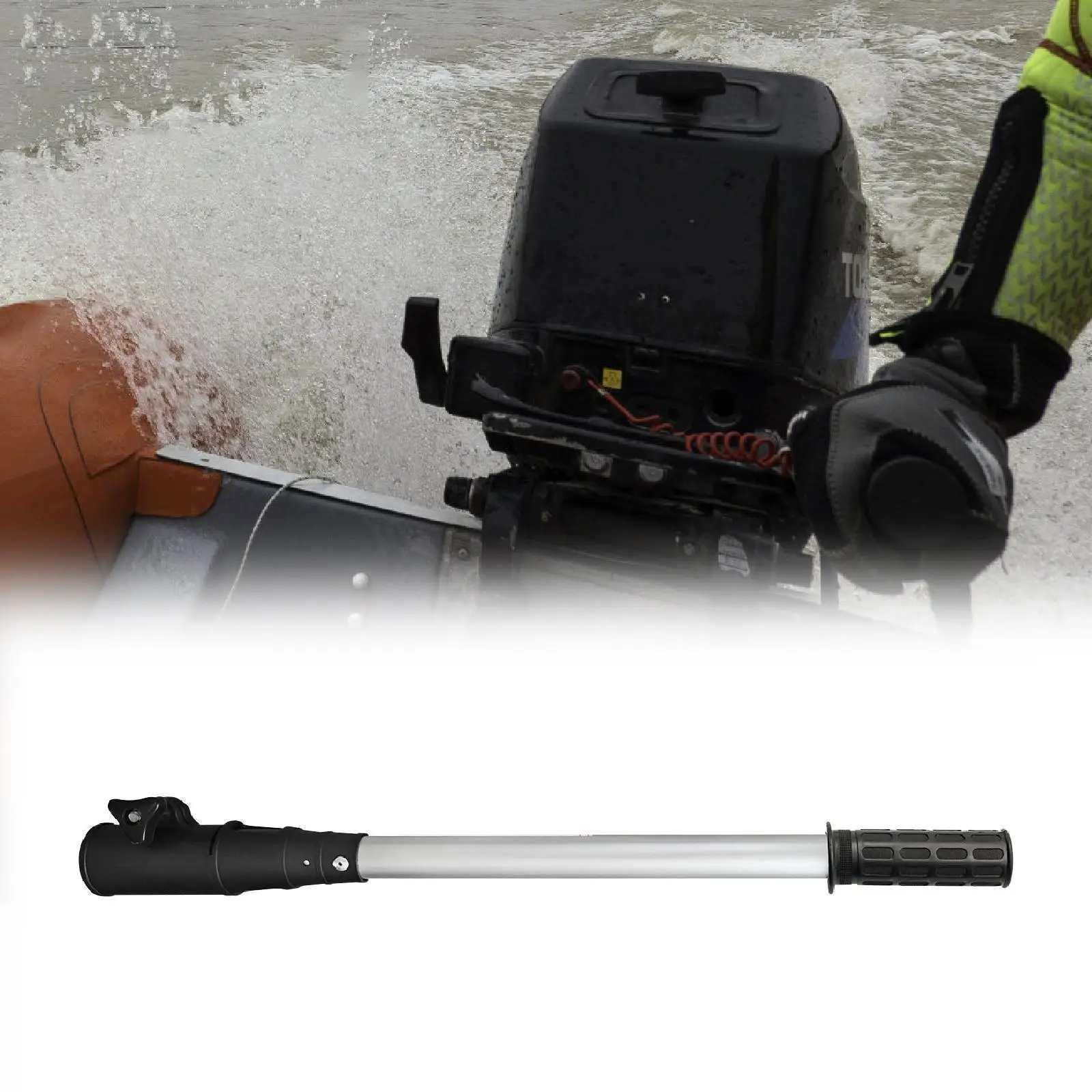 

Tiller Handle Extension for Outboard Replace Spare Part Easy Installation Outboard Professional High Performance Ergonomic Grip