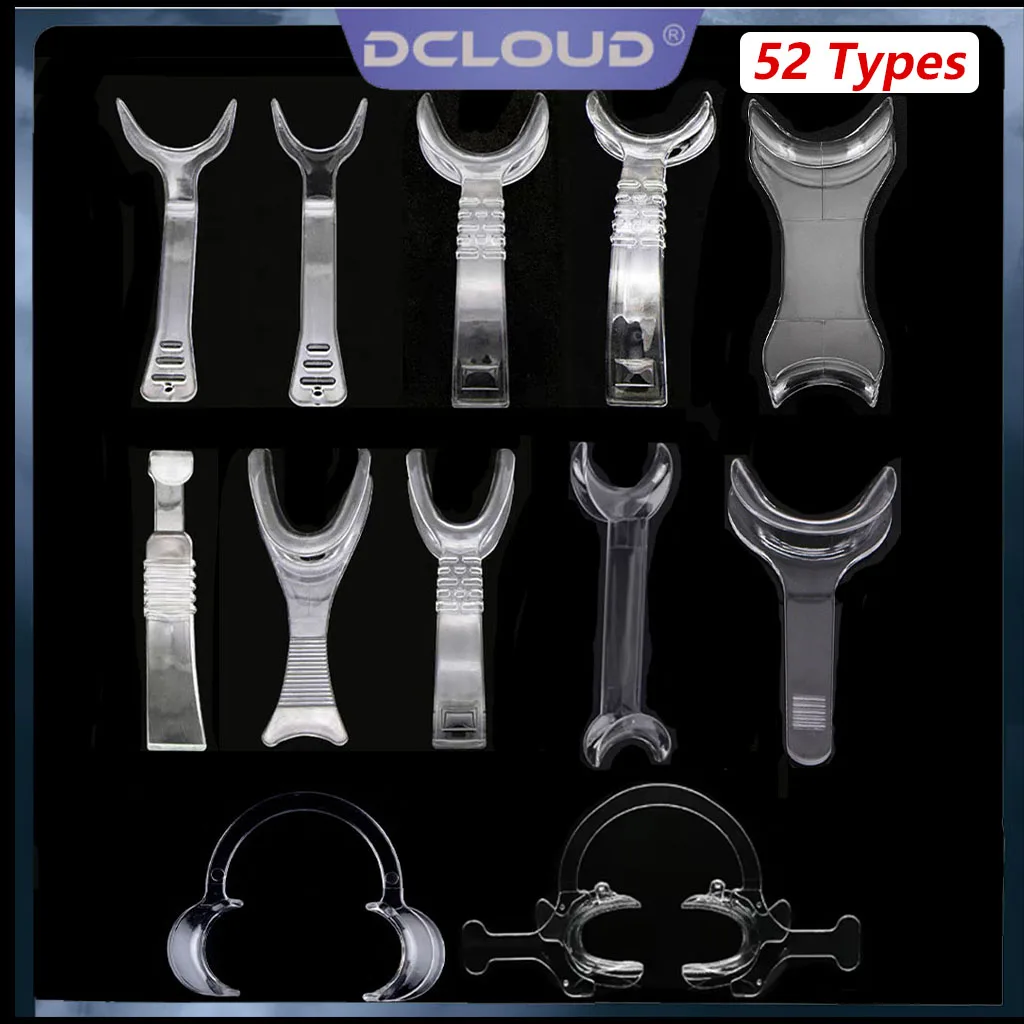 

52 Types Dental Mouth Opener Orthodontic Lip Cheek Retractor Spreader Autoclavable Intraoral Mouth Expanders Dentistry Materials