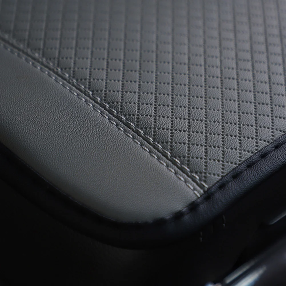 Premium Leather Armrest Pad Cushion Mat for Car Center Console Box Waterproof and Dirt Resistant Comfortable and Stylish