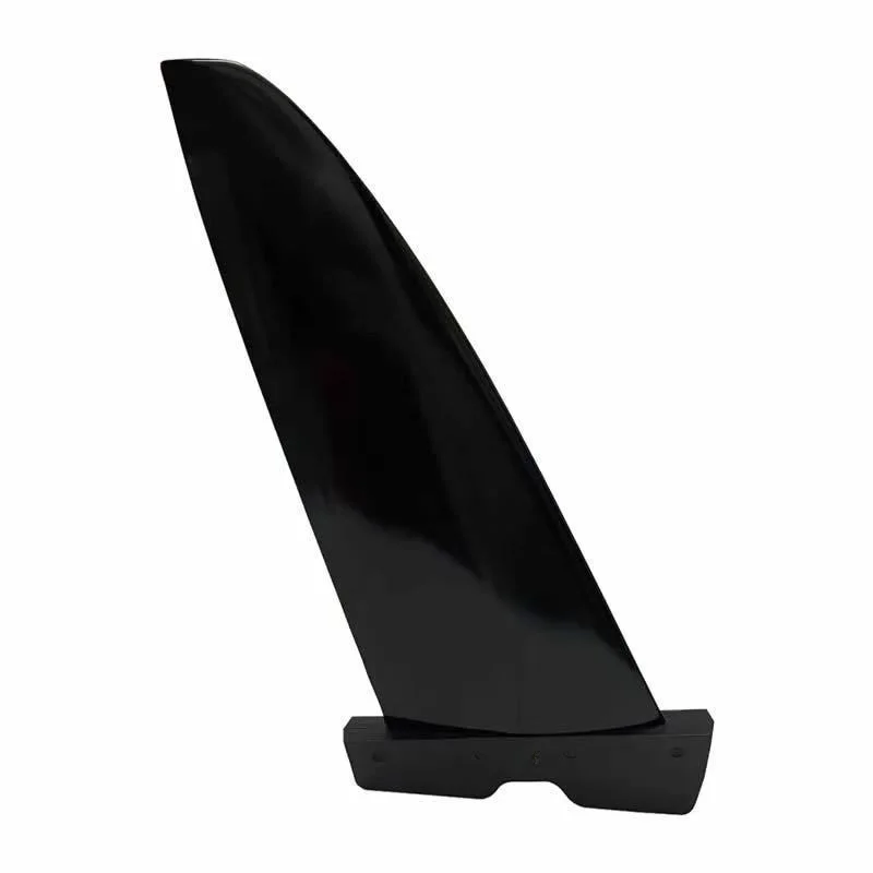 10 Inch Electric Hydrofoil Fin Compatible With Racing Surfboards Featuring Power Splitter And Adjustable Rudder