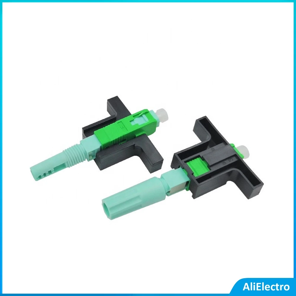 58MM SC APC SM Single-Mode Optical Connector FTTH Tool Cold Connector Tool SC UPC Fiber Optic Fast Connnector