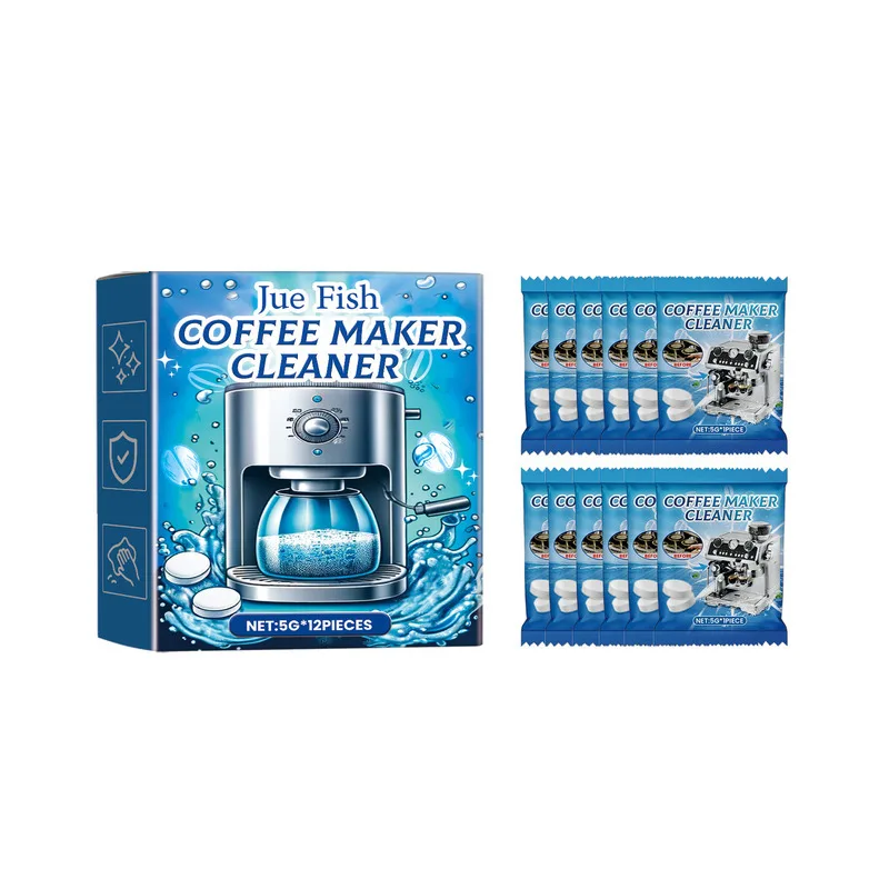 

Coffee Maker Cleaning Effervescent Tablets Clean And Remove Scale Coffee Machine Filter Net Stain Maintenance Cleaning Tablets
