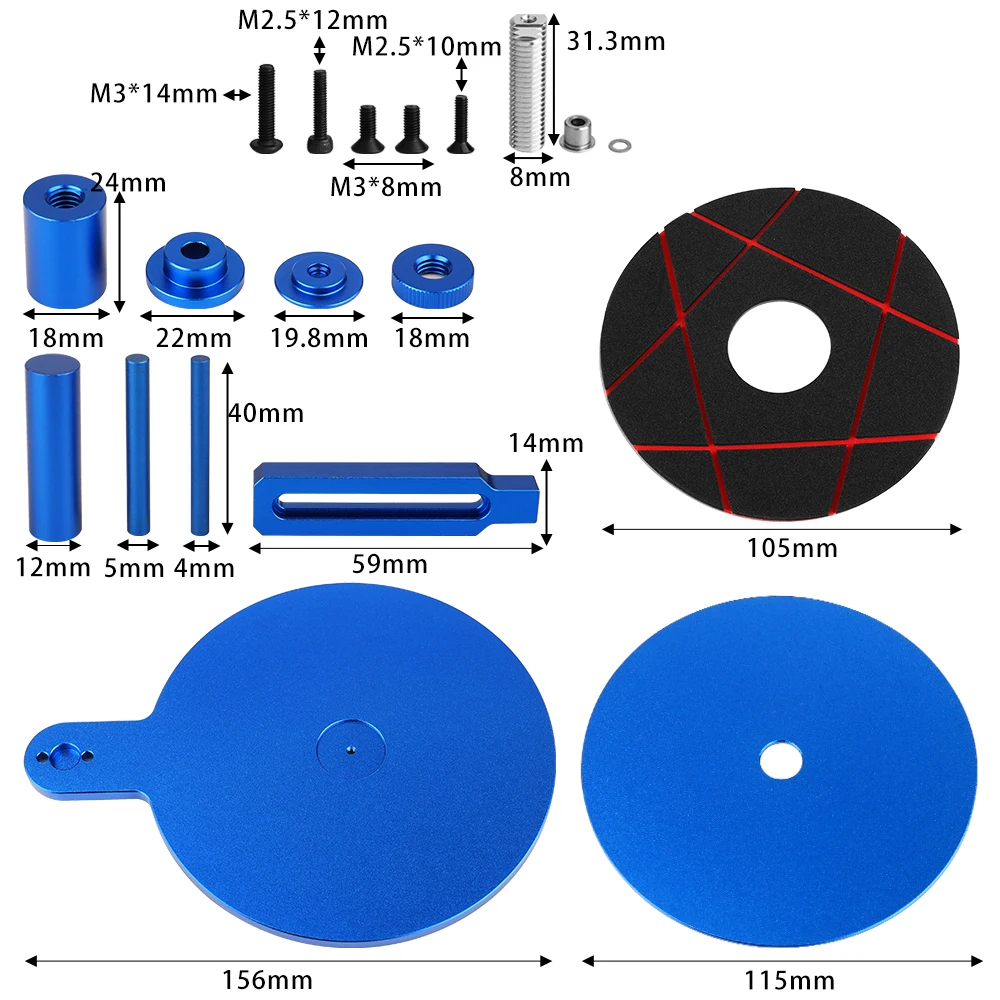 1/8 1/10 RC Semi-Automatic Tire Gluer Fit for Including 40mm and Tires Below 40mm 1/8 1/10 On-Road/Off-Road/Drift Car