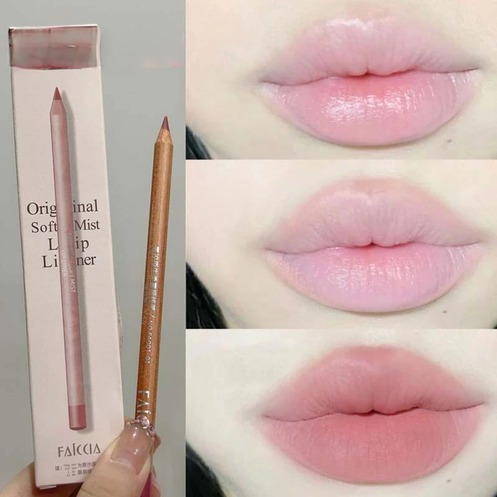 Matowe, nude brązowe kredki do ust, szminki, zestaw do konturowania ust 12 kolorów, wodoodporne, nieklejące, seksowne, aksamitne, czerwone błyszczyki do ust, narzędzie do makijażu.