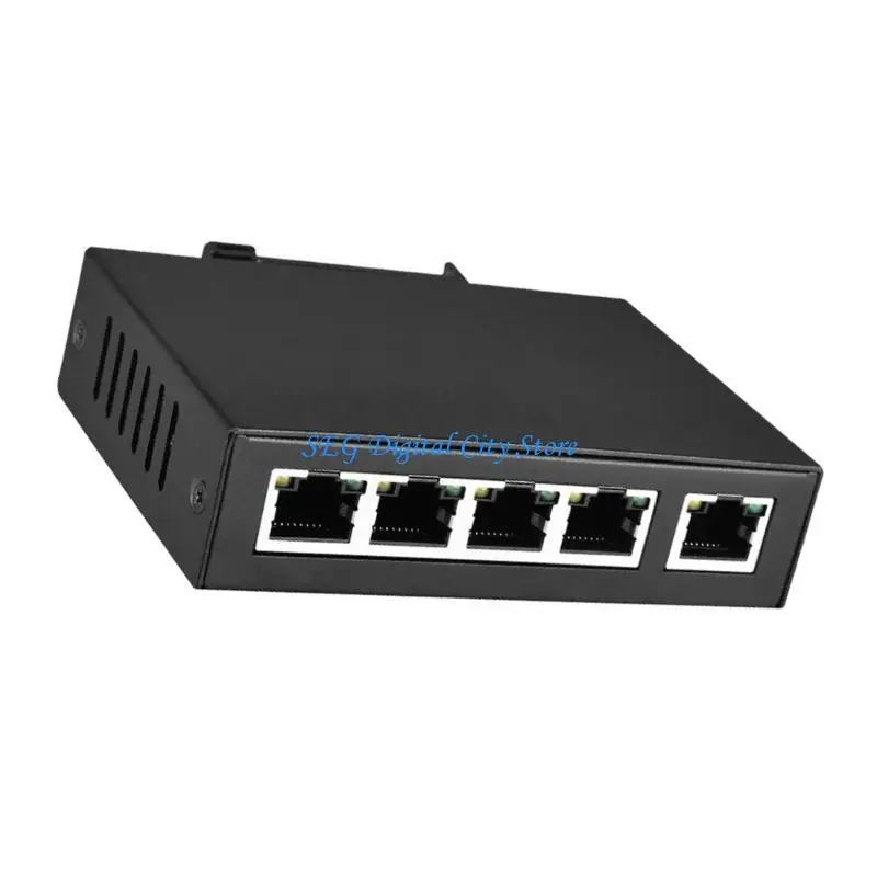 U75B 100M 5 Port POE Switcher Box 1 مدخل 4 مخرج إيثرنت تمديد #1