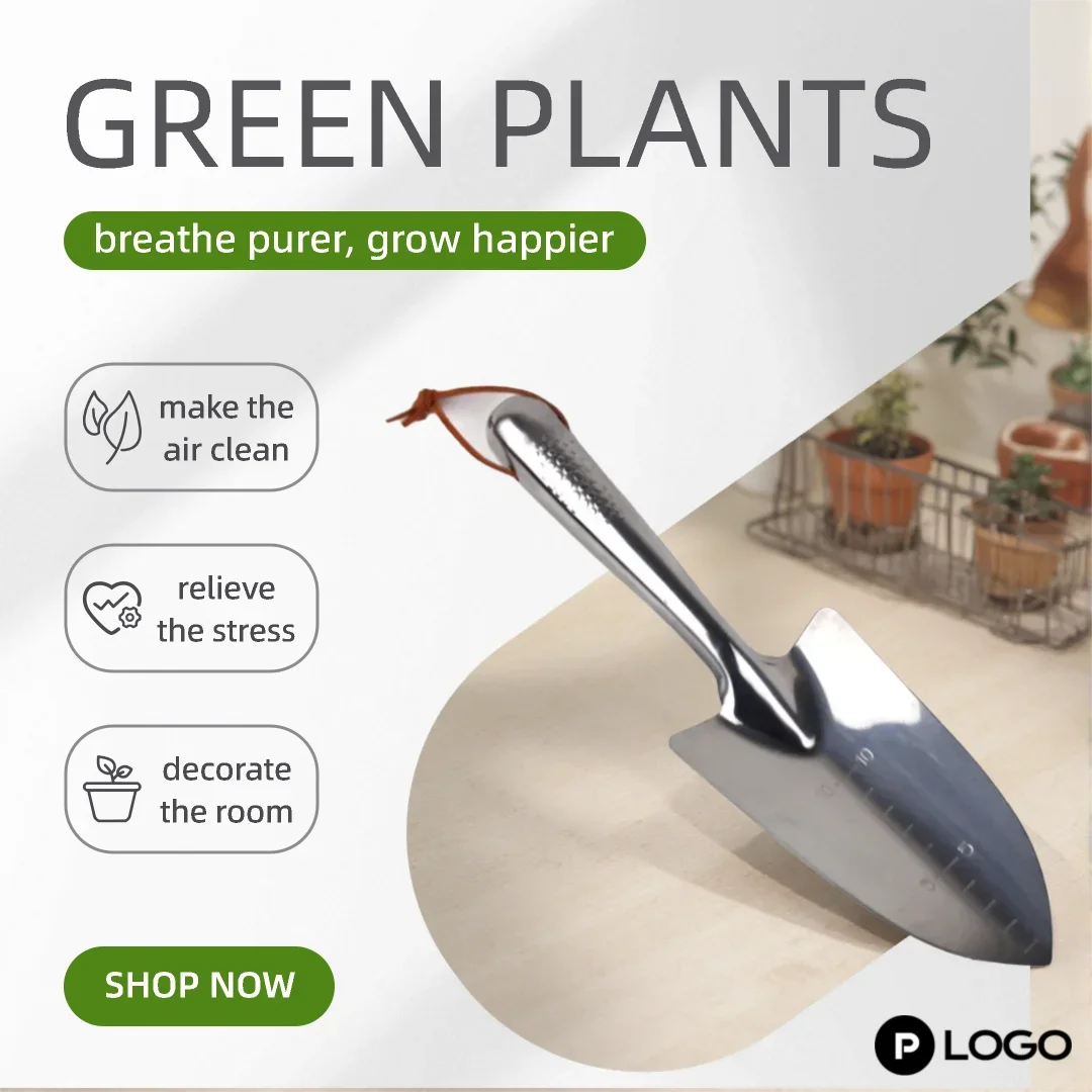 

Практичная мини-лопатка из нержавеющей стали, садовый совок, ручная лопатка для копания, садовые инструменты, инструменты для посадки, сельскохозяйственные инструменты