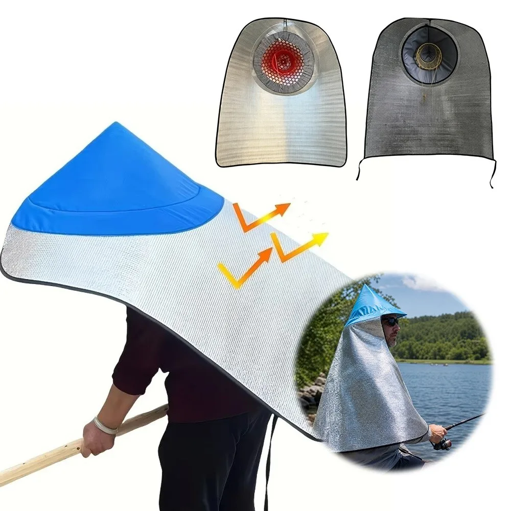 Wide Brim Sunshade Hat Sun Protection Rainproof Heat Insulation Sun Hats Breathable Extra Large Bamboo Hat Unisex