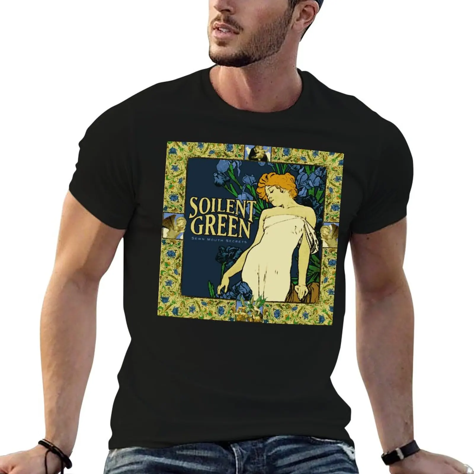 

Soilent Green T-Shirt man t shirts for men casual printed t shirts for man T-Shirt
