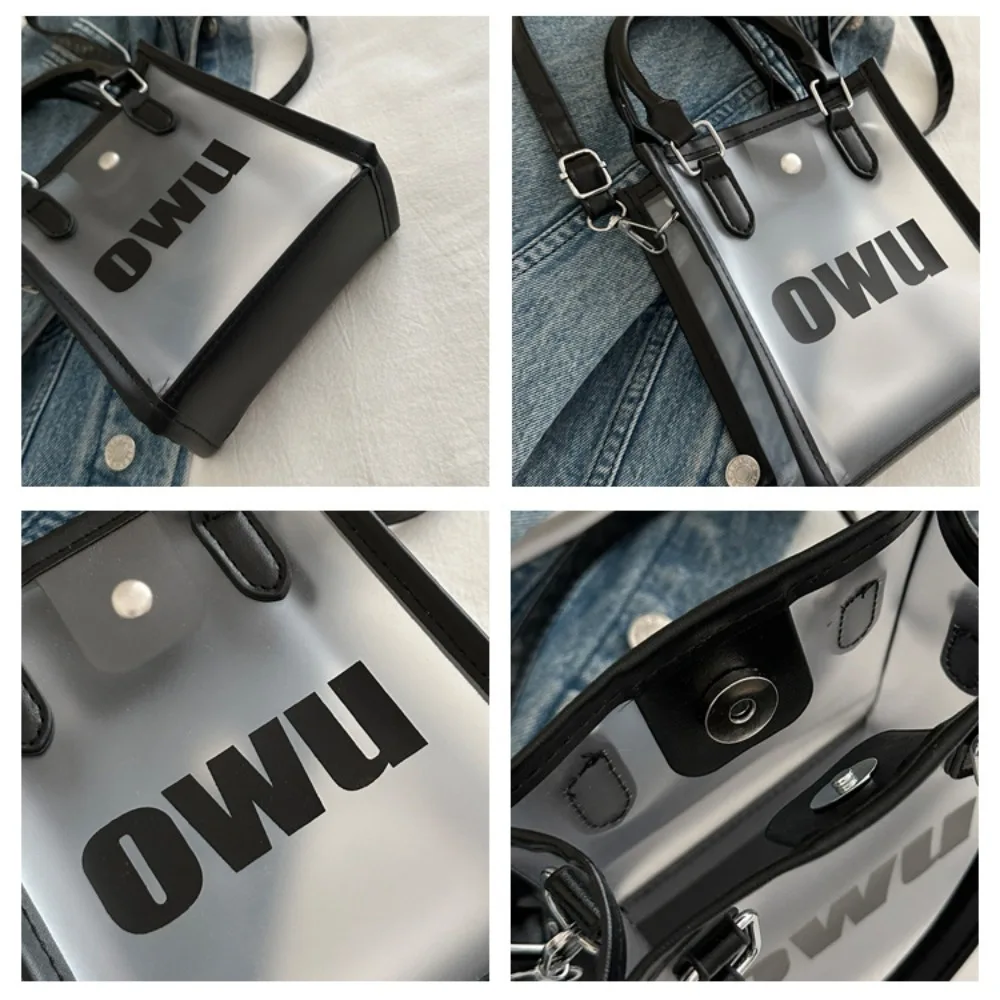 2024 Large Capacity Canvas Bag Trendy Casual Shoulder Bag Waterproof Handbag Party