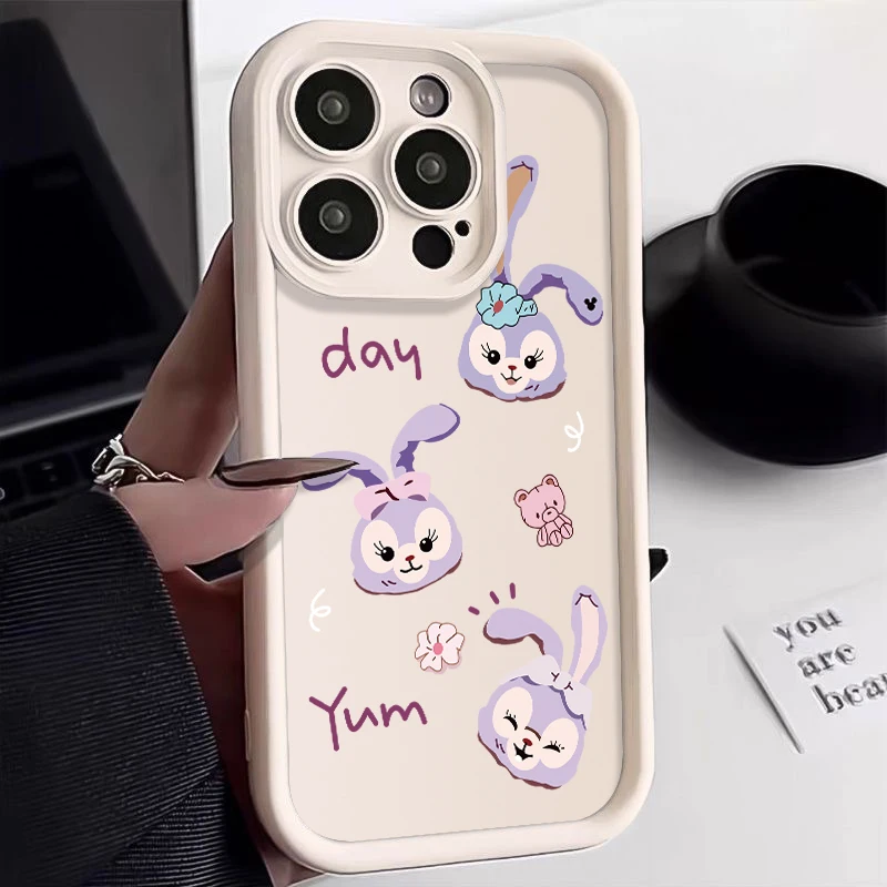 New Cute Star Dew Silicone Case For iPhone 15 14 13 12 11 Pro Max XS XR X 7 8 Plus SE Bumper Soft Protectiou cover