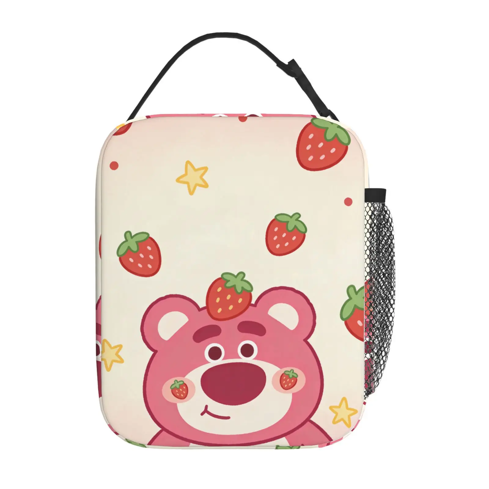 

1pc Cute Lotso theme cute lunch bag, suitable for casual daily application, commuter lunch bag, gift