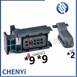 9 Pin Automotive waterproof connector VP44 VP30 Diesel Pump Wire harness plug 965734-4 865737 965736 965739 965738-1