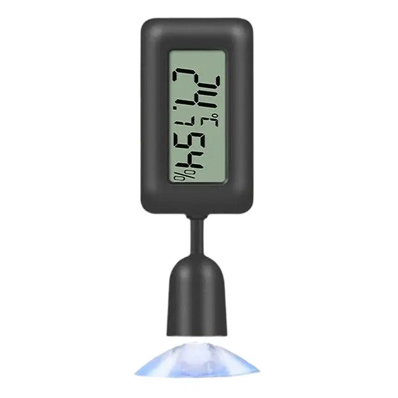 

Terrarium Hygrometer Thermometers 2-in-1 Design Digital Temperature Meters 90-degree Adjustable Indoor Hygrometer Greenhouse