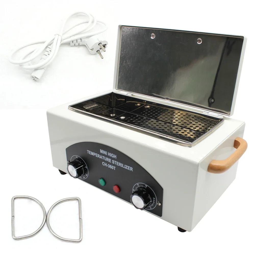 

Hot Air Sterilizer 300W Dry Heat Disinfection Foot Care Tattoo Nail Studio Sterilizer Cabinet Autoclave with Timer D6C0P1