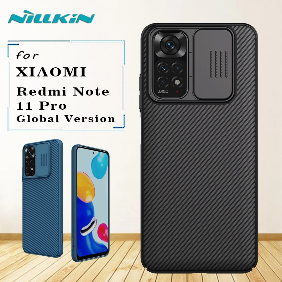 for Xiaomi Poco X5 Pro 5G case Nillkin Camshield Hard PC + TPU Camera Protection Shockproof Back cover