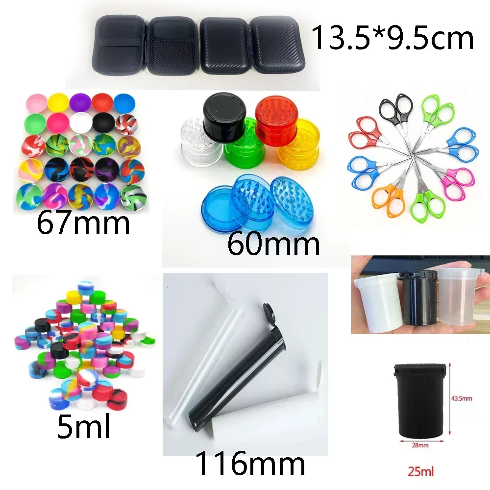 1 Set Antihaft-Silikon-Behälter Silikon-Aufbewahrungsbox Öl-Aufbewahrungsbox Aufbewahrungstasche Raucherzubehör – Detail 7