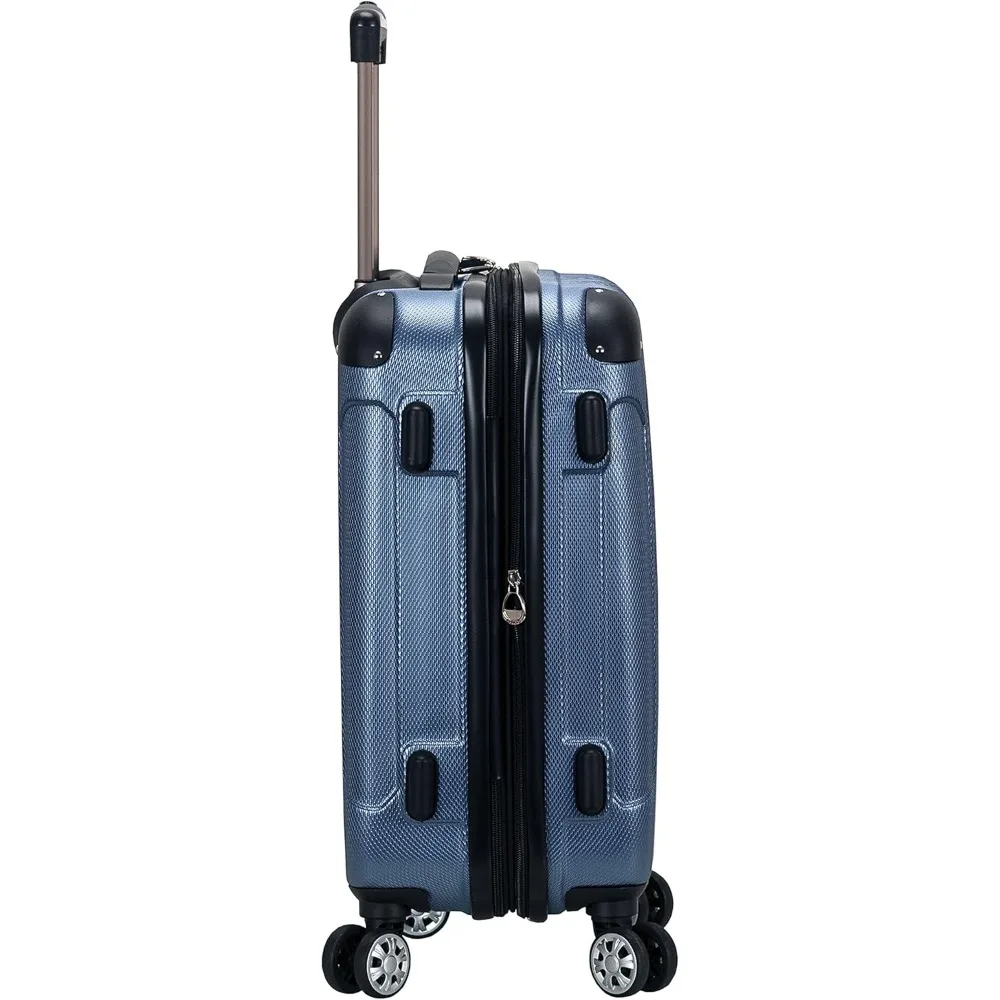 Расширяемая ручная кладь с возможностью 360° °   Spinner Wheels, легкий прочный чемодан из АБС-пластика для путешествий